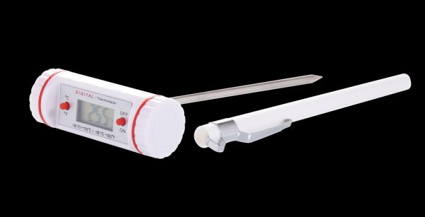 31-161-0 | TERMÓMETRO DE BARRIL EN FORMA T, PANTALLA HORIZONTAL, SONDA EN ACERO INOXIDABLE DE 12CM, RANGO -50 A 150°C (°C Y °F)